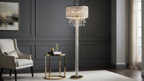 Découvrez comment choisir un lampadaire en cristal élégant